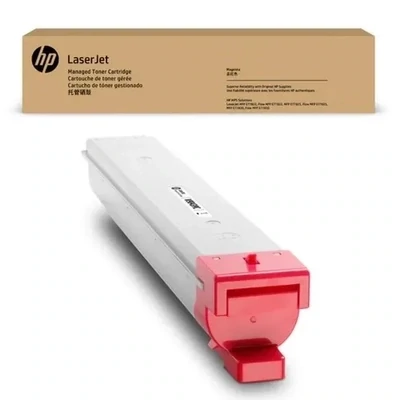 HP W9123MC LaserJet Magenta Managed Toner Cartridge