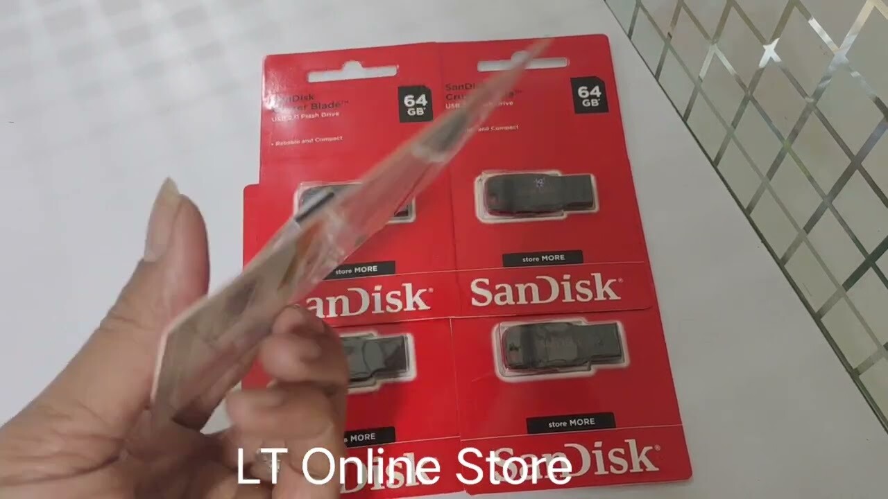SanDisk 64GB Pen Drive, Cruzer Blade