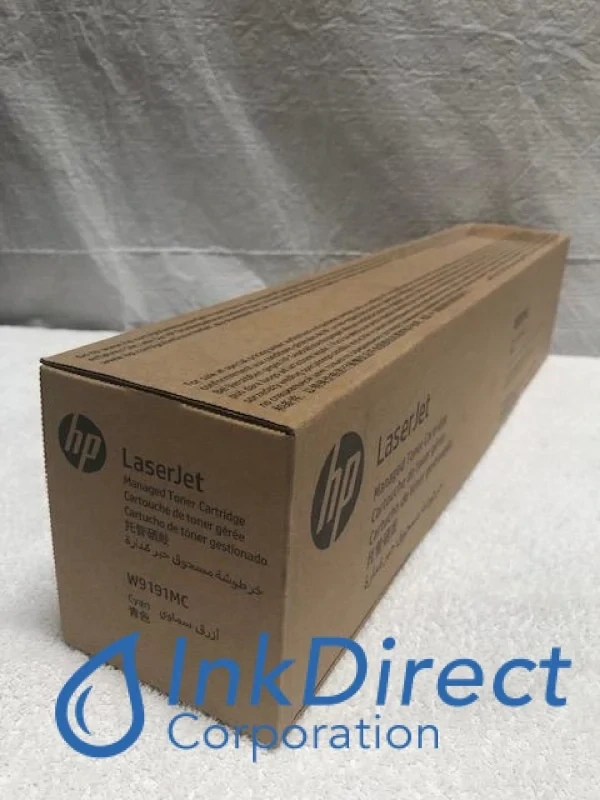 HP W9191MC Cyan Managed Toner Cartridge HP W9191MC Cyan Managed Toner Cartridge