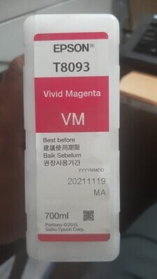 Epson T8093 Vivid Magenta Ink Cartridge