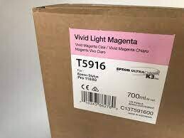 Epson T5916 Vivid Light Magenta Ink Cartridge Epson T5916 Vivid Light Magenta Ink Cartridge