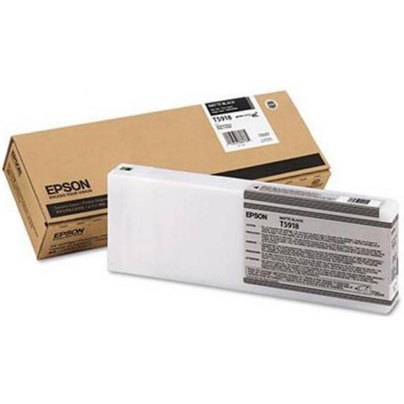 Epson T5918 Matte Black Ink Cartridge