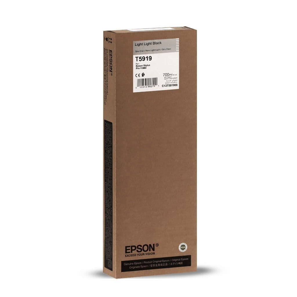 Epson T5919 Light Light Black Ink Cartridge