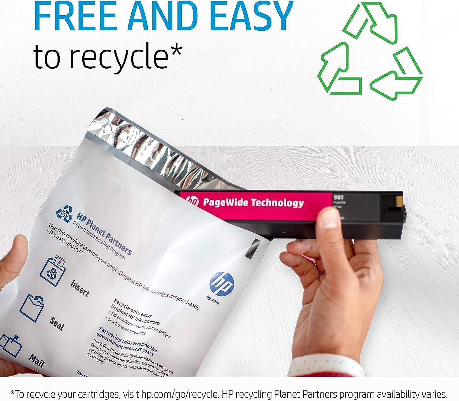 HP 982A Magenta Original PageWide Cartridge HP 982A Magenta Original PageWide Cartridge