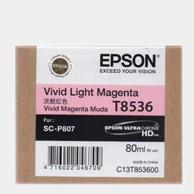 Epson T8536 Vivid Light Magenta Ink Cartridge (80ml)