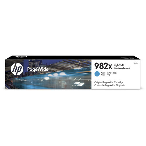 HP 982X High Yield Cyan Original PageWide Cartridge HP 982X High Yield Cyan Original PageWide Cartridge