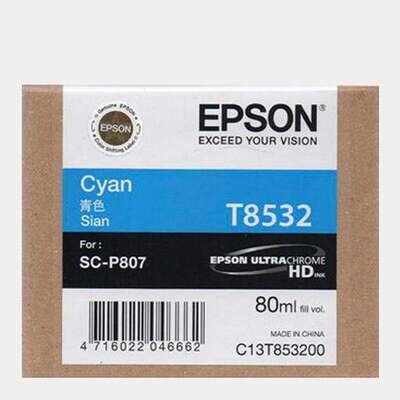 Epson T8532 Cyan Ink Cartridge (80ml)