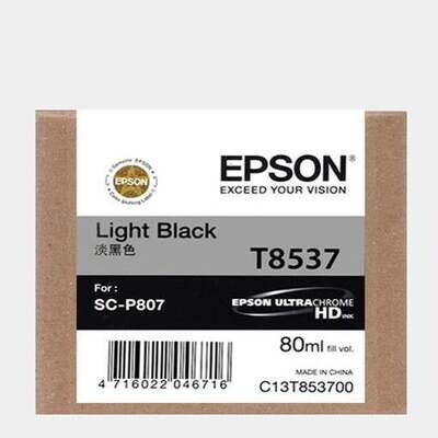 Epson T8537 Light Black Ink Cartridge (80ml)