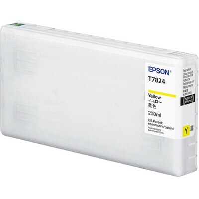 Epson T7824 Yellow Ink Cartridge (200ml)