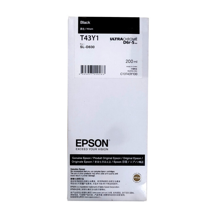 Epson T43Y1 Black Ink Cartridge (200ml) Epson T43Y1 Black Ink Cartridge (200ml)