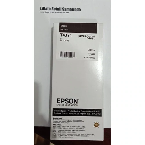 Epson T43Y1 Black Ink Cartridge (200ml) Epson T43Y1 Black Ink Cartridge (200ml)