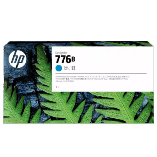 HP 776B Cyan Ink Cartridge DesignJet 1XB15A