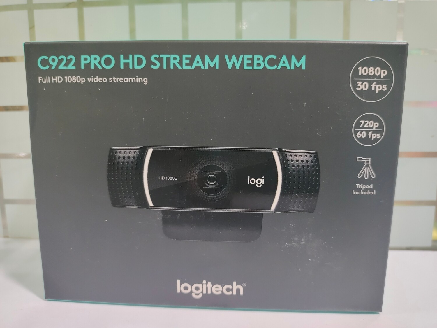 Logitech C922 Pro Stream Full HD Webcam, 1080p/30fps Logitech C922 Pro Stream Full HD Webcam, 1080p/30fps