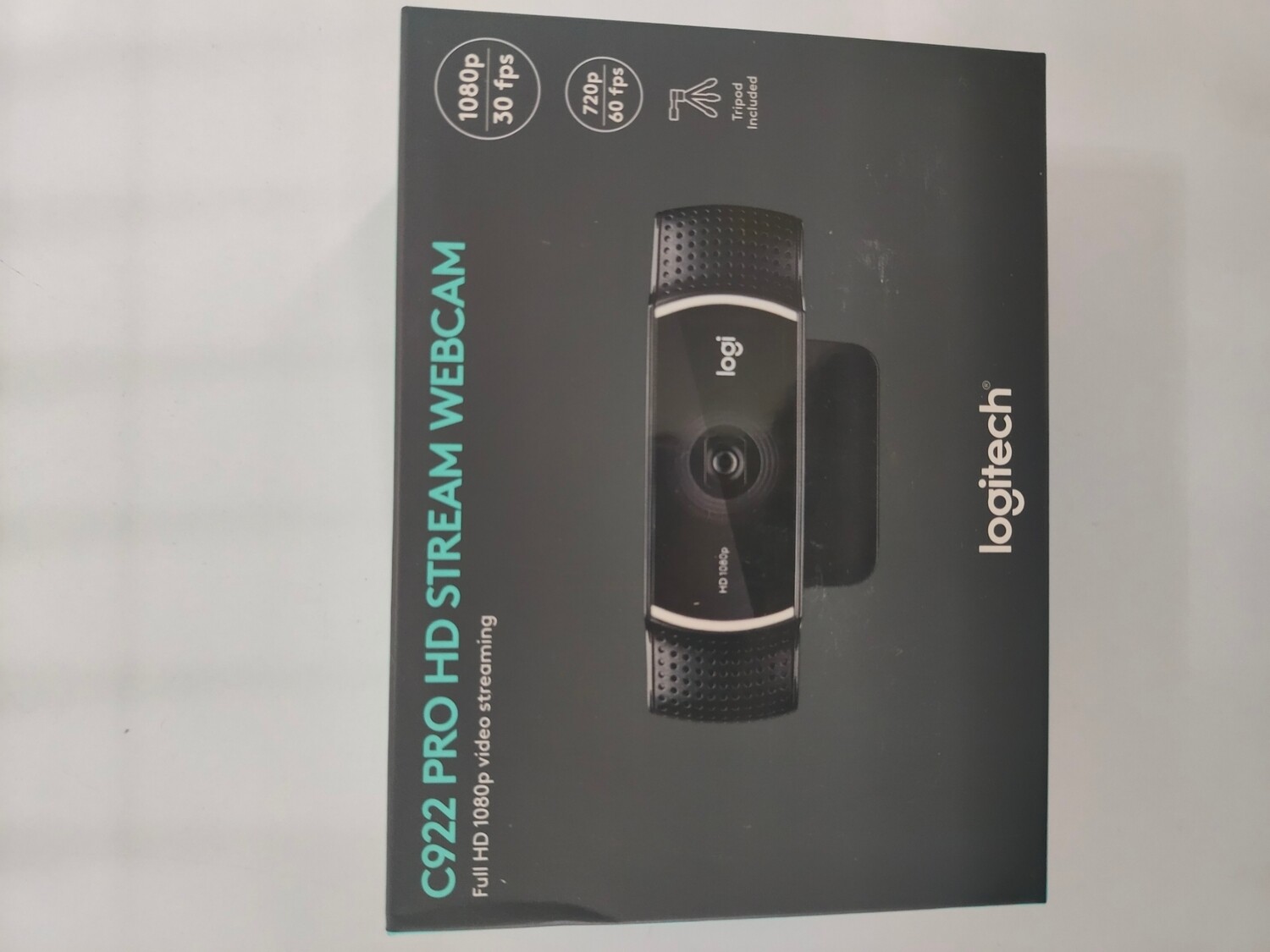 Logitech C922 Pro Stream Full HD Webcam, 1080p/30fps Logitech C922 Pro Stream Full HD Webcam, 1080p/30fps