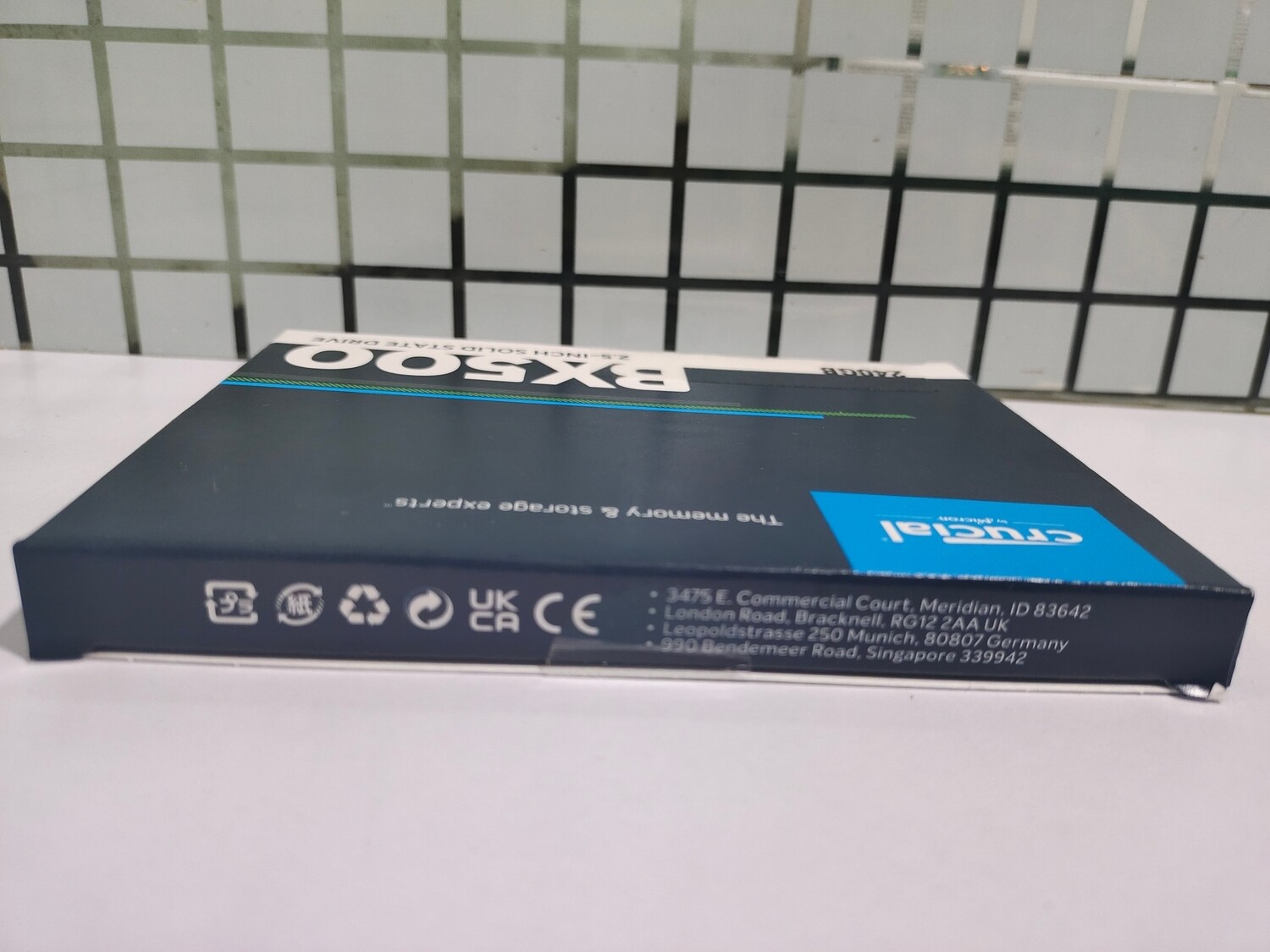 Crucial 240GB Sata 2.5-inch internal SSD (BX500)