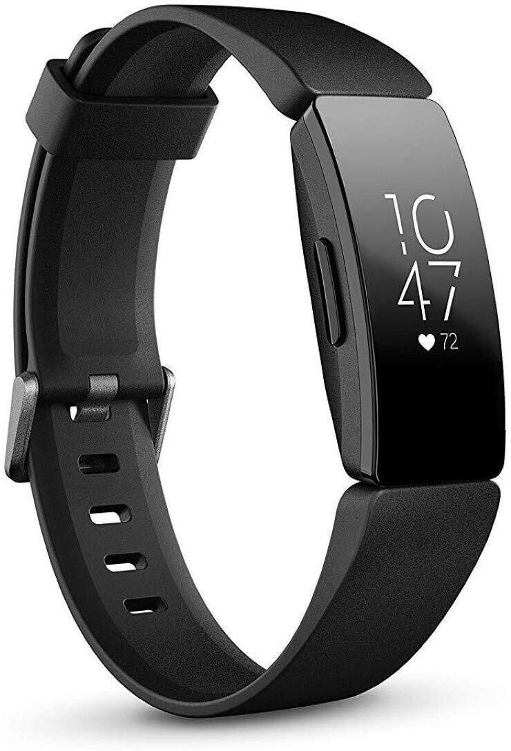 Fitbit Inspire HR Health and Fitness Tracker with Heart Rate (Black)