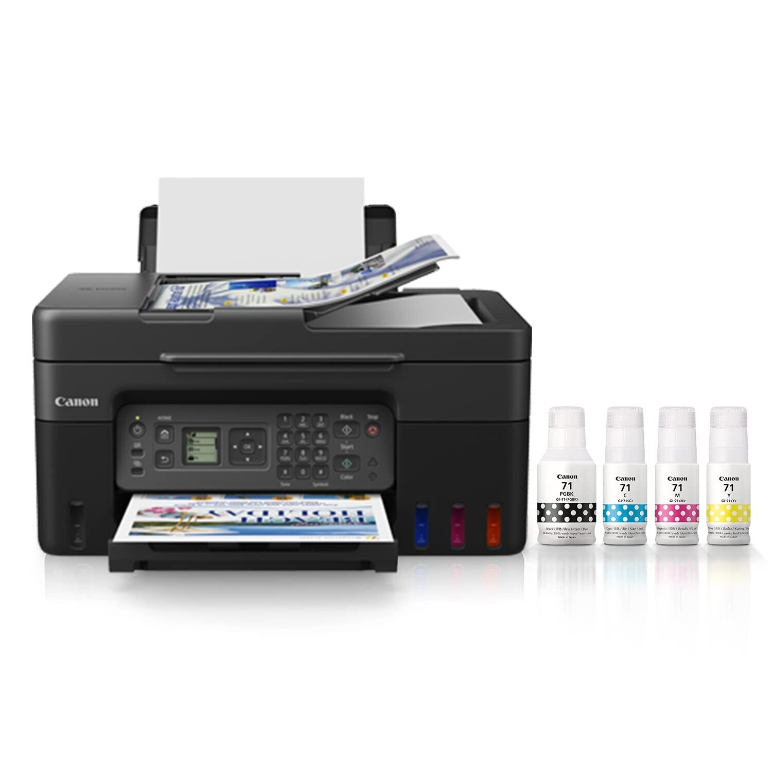 Canon Pixma G4770 Multi-function WiFi Color Ink Tank Printer