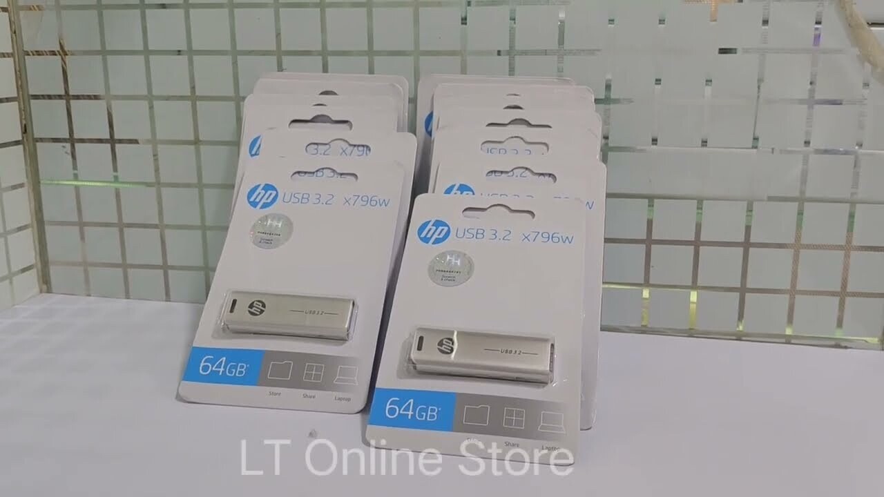 HP 64GB USB 3.2 Flash Drive, x796w