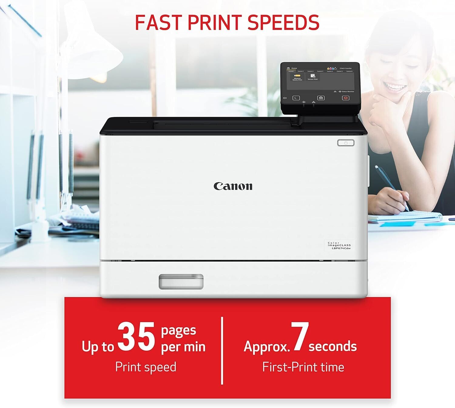 Canon Color imageCLASS LBP674Cdw Printer