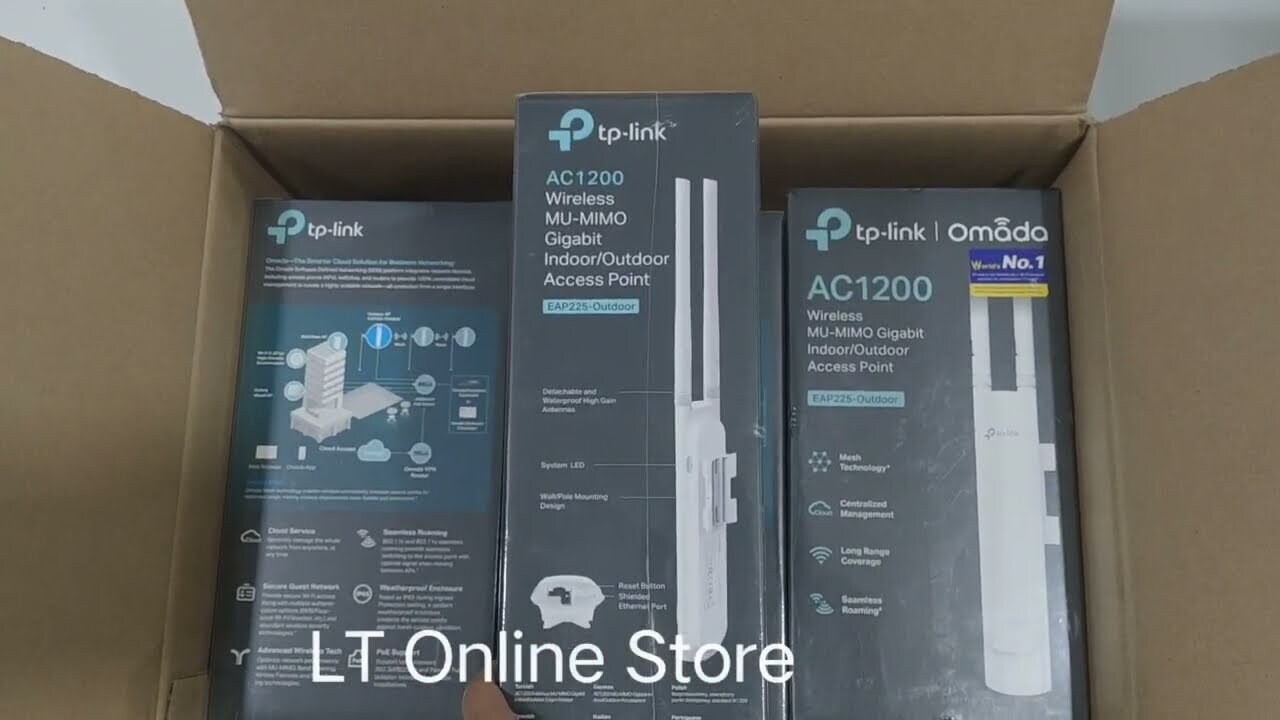 TP Link AC1200 EAP225 Outdoor Gigabit Access Point TP Link AC1200 EAP225 Outdoor Gigabit Access Point