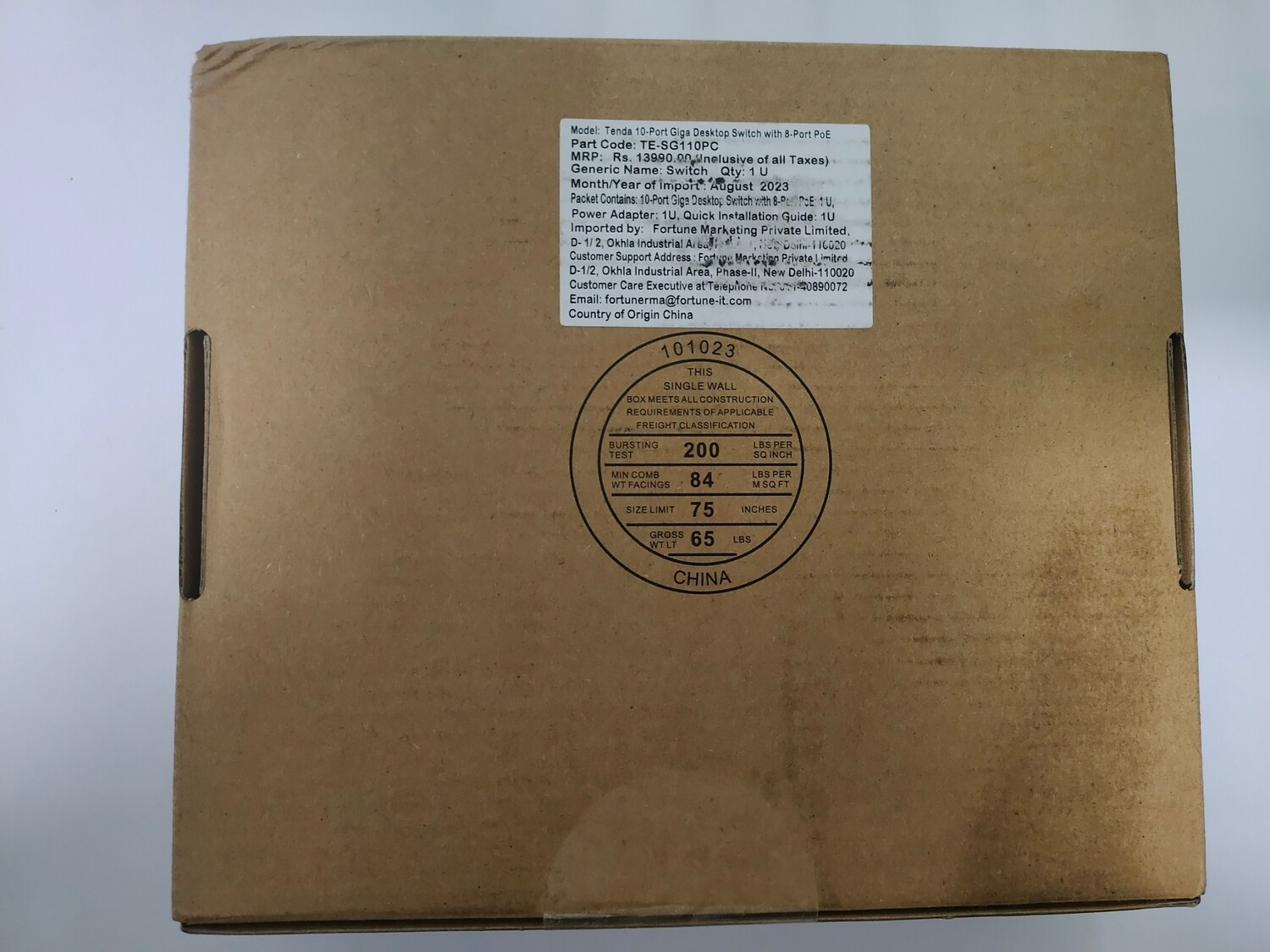 Tenda 10-Port SG110pc Gigabit Switch