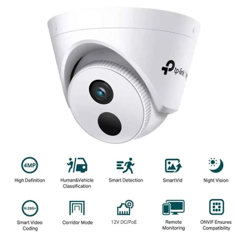 TP-Link VIGI C420I 2MP IR Turret Network Camera TP-Link VIGI C420I 2MP IR Turret Network Camera