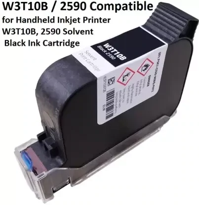 Compatible 2590 Solvent Black Ink Cartridge