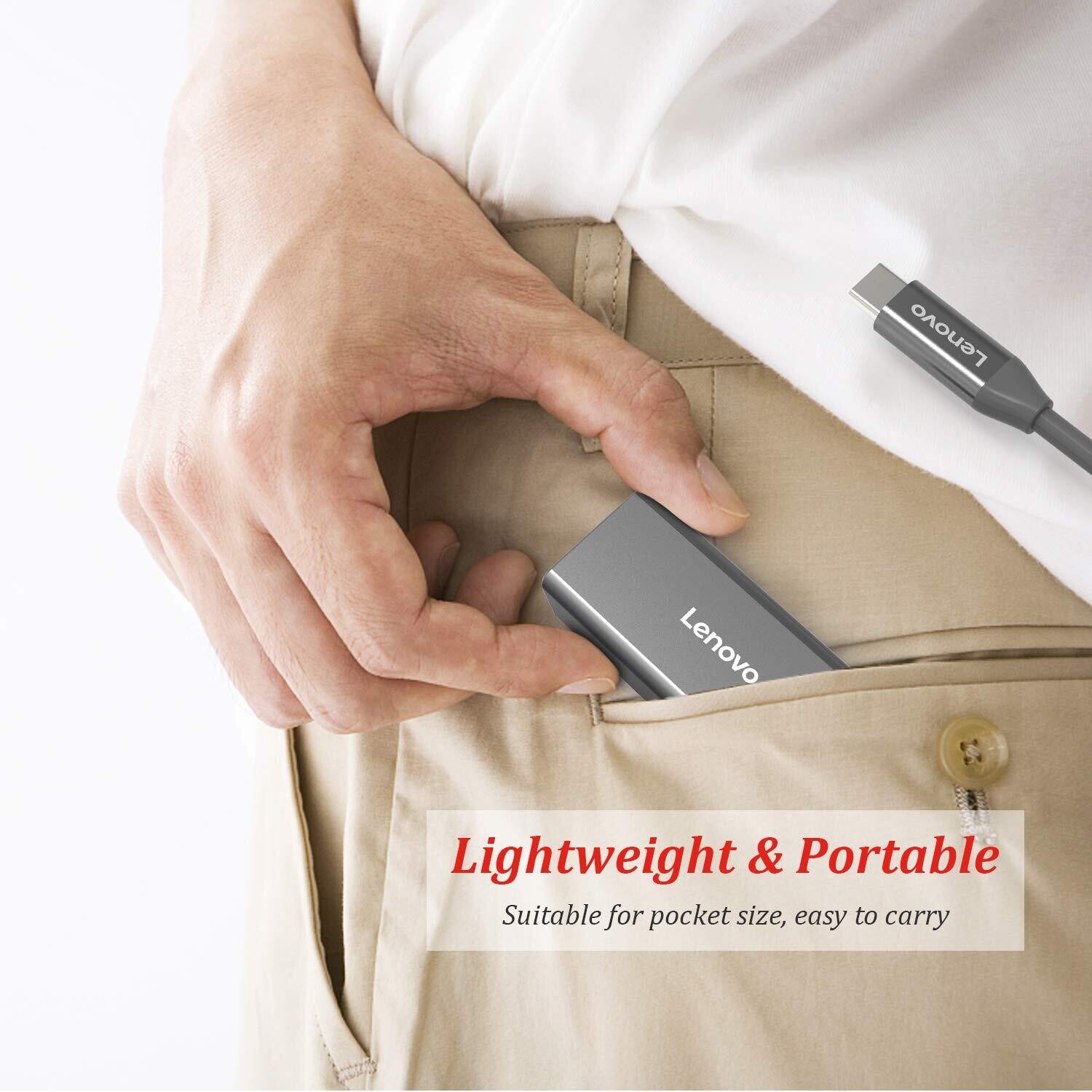 Lenovo USB-C to Ethernet Adapter Lenovo USB-C to Ethernet Adapter