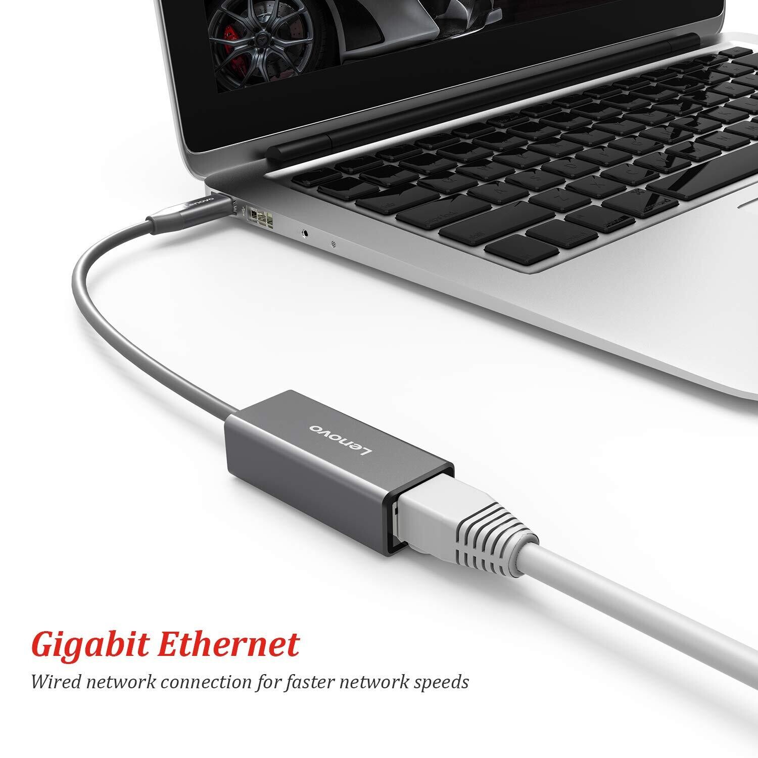 Lenovo USB-C to Ethernet Adapter Lenovo USB-C to Ethernet Adapter