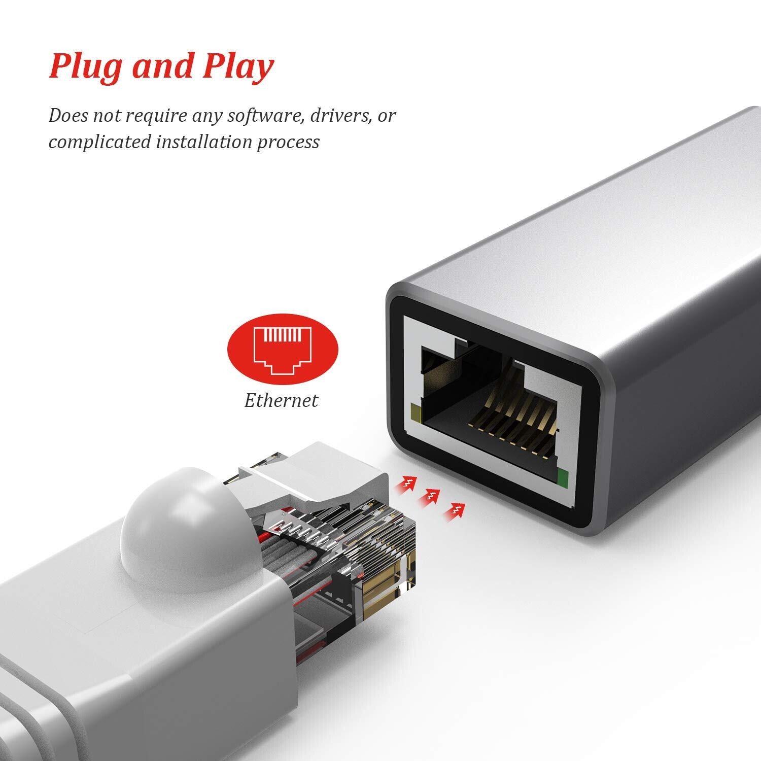 Lenovo USB-C to Ethernet Adapter Lenovo USB-C to Ethernet Adapter