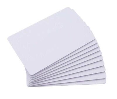 Plain Inkjet PVC ID Card for Epson Printer (Pack of 100) White