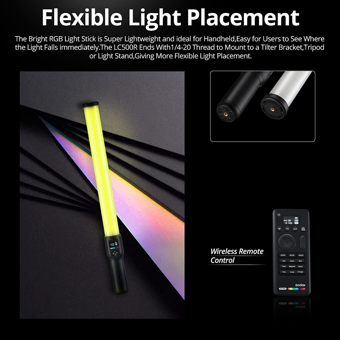 Godox LC500R LED RGB Light Stick
