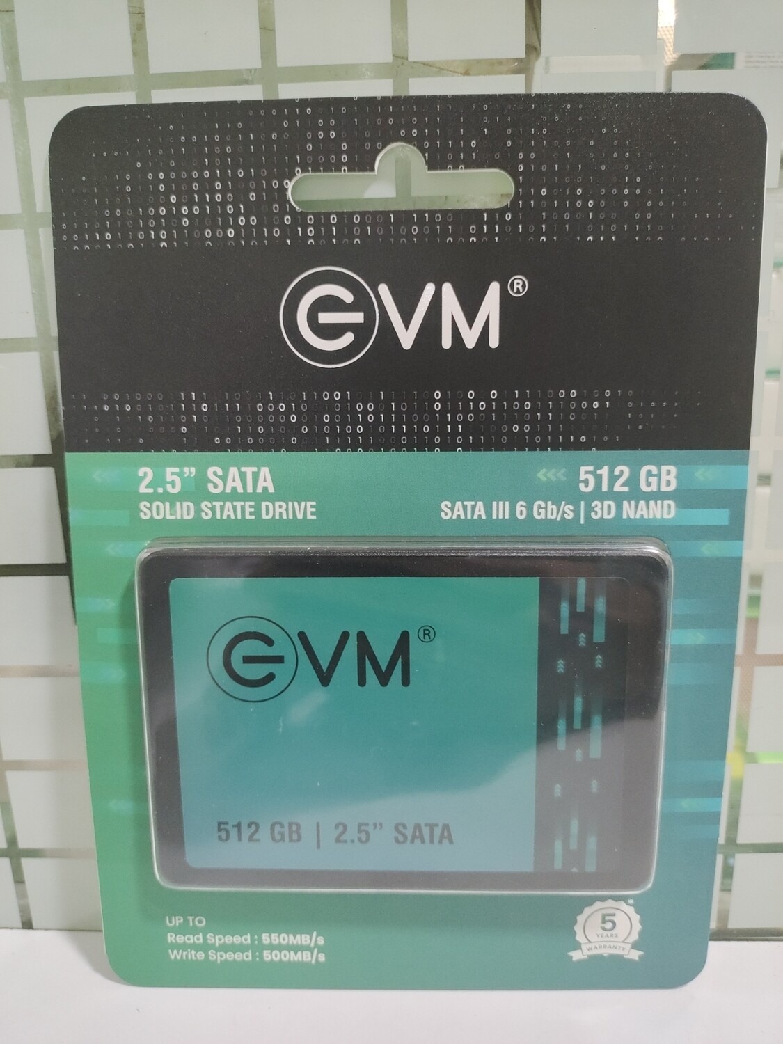 EVM 512GB 2.5 Inch SATA internal SSD