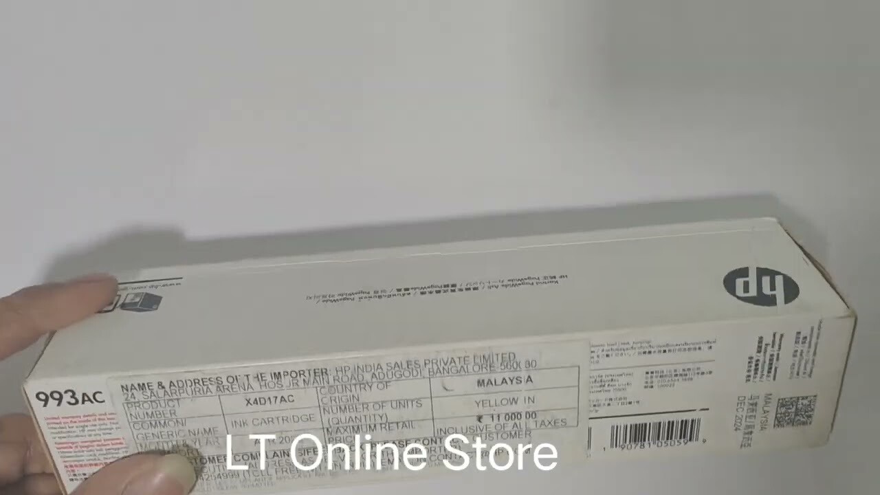 HP 993AC Yellow Contract PageWide Cartridge