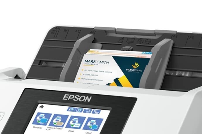 Epson Work Force 15W Wireless Sheetfed Document Scanner, DS-790WN