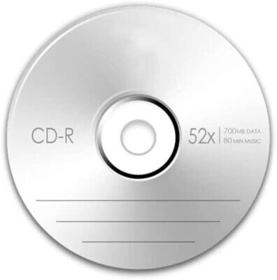 Master CD-R Pack of 10cds, 700mb, 80min, 52x Cake Packing