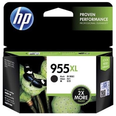 HP Officejet 955XL Black Ink Cartridge (L0S72AA)