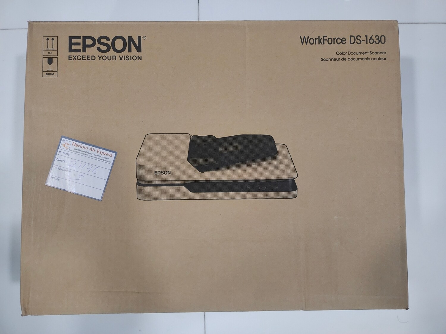Epson DS-1630 Color Flatbed Scanner With ADF