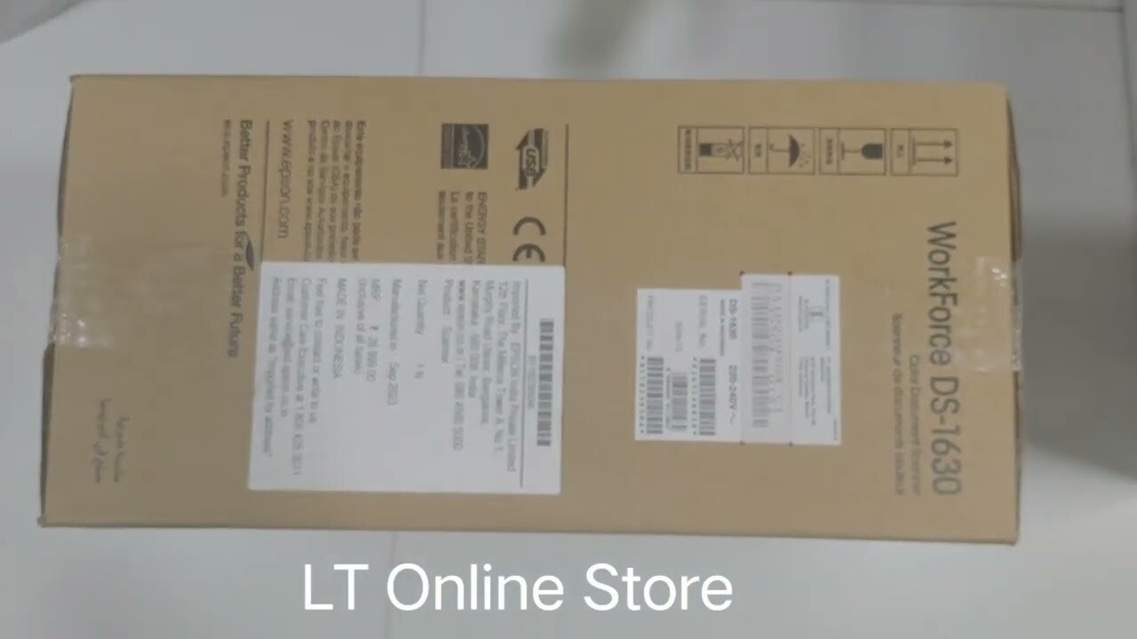 Epson DS-1630 Color Flatbed Scanner With ADF