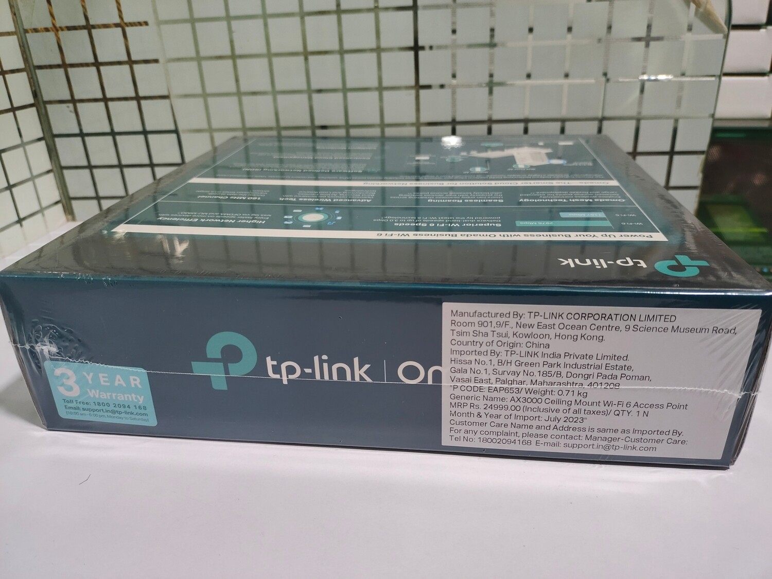 TP-Link EAP650 AX3000 Ceiling Mount WiFi 6 Access Point TP-Link EAP650 AX3000 Ceiling Mount WiFi 6 Access Point