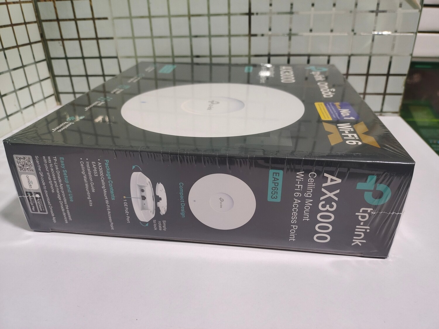 TP-Link EAP650 AX3000 Ceiling Mount WiFi 6 Access Point TP-Link EAP650 AX3000 Ceiling Mount WiFi 6 Access Point