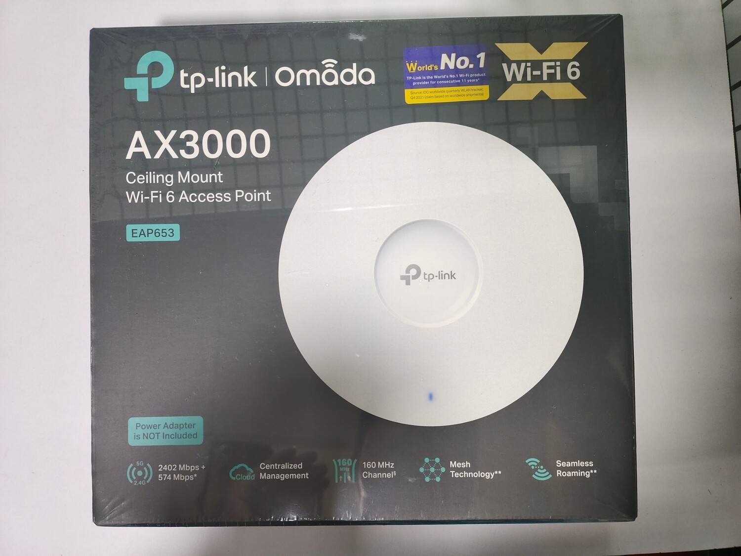 TP-Link EAP650 AX3000 Ceiling Mount WiFi 6 Access Point TP-Link EAP650 AX3000 Ceiling Mount WiFi 6 Access Point