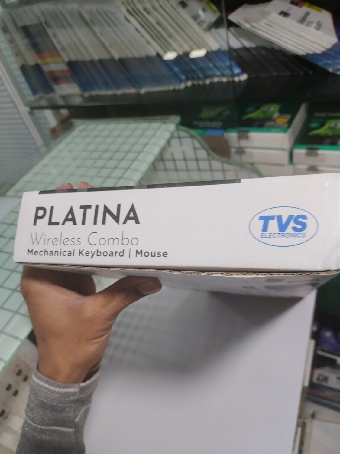 TVS Platina Mechanical Wireless Keyboard Mouse TVS Platina Mechanical Wireless Keyboard Mouse