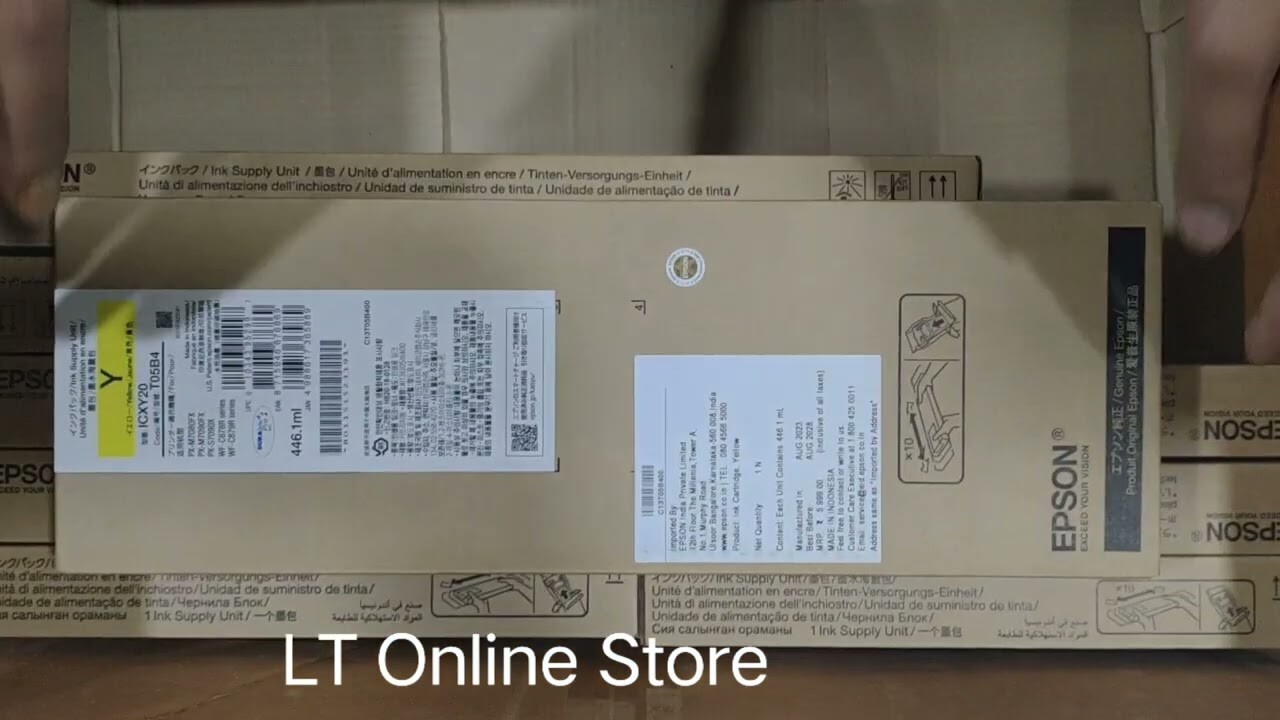 Epson T05B4 Yellow Ink Cartridge Epson T05B4 Yellow Ink Cartridge