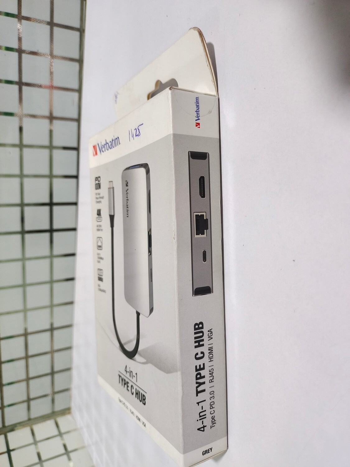 Verbatim 4-in-1 Type C Hub