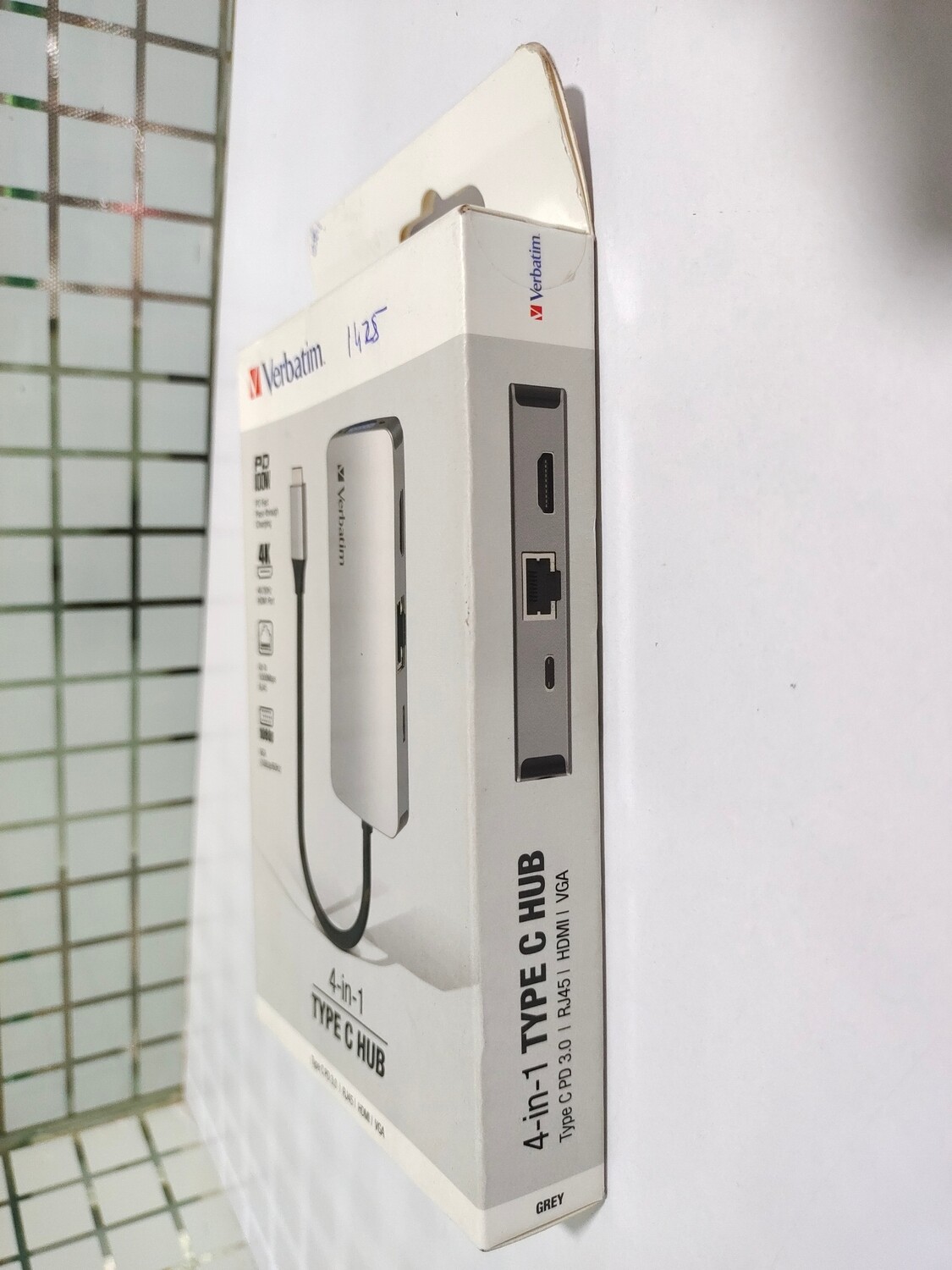 Verbatim 4-in-1 Type C Hub