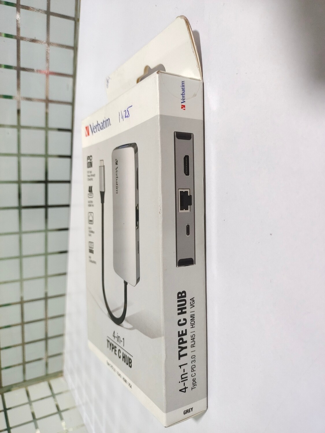 Verbatim 4-in-1 Type C Hub