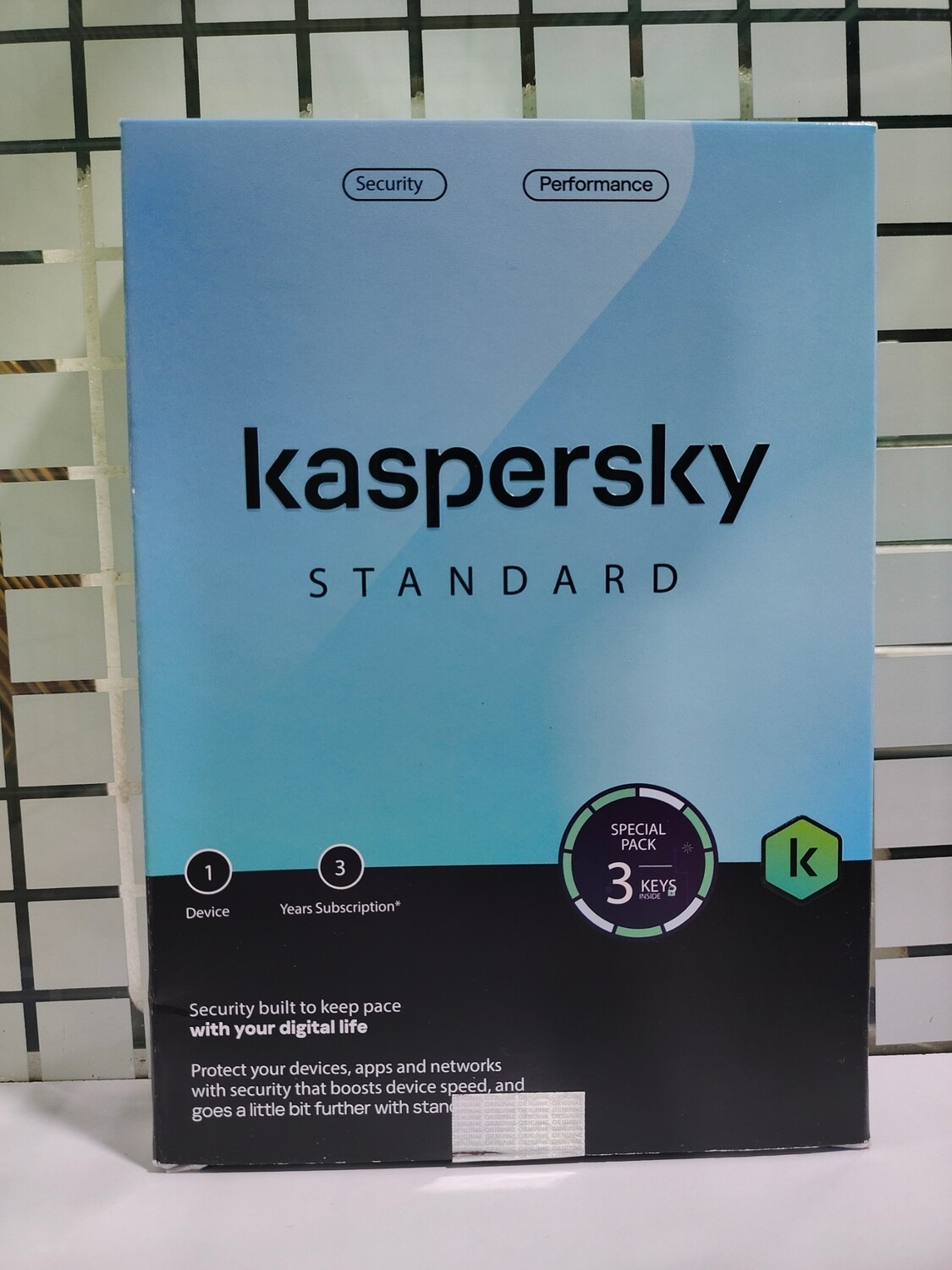Renewal, 1 User, 3 Year, Kaspersky Standard (Antivirus)