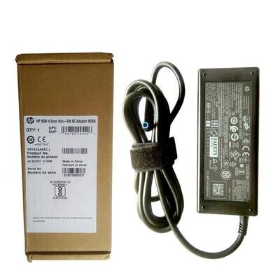 HP 65W 4.5mm Adapter, Laptop Charger (Y5Y43AA)