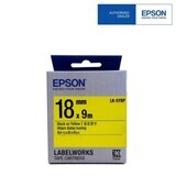 Epson LK-5YBP 18 mm Black On Yellow Tape